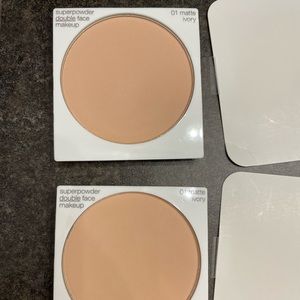 Clinique Superpowder Double Face Powder Foundation (Matte Ivory) x2